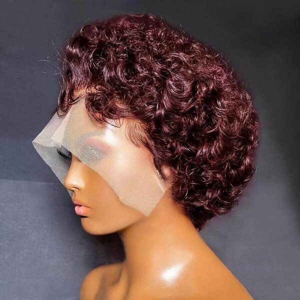 Pixie curly wig 13×2